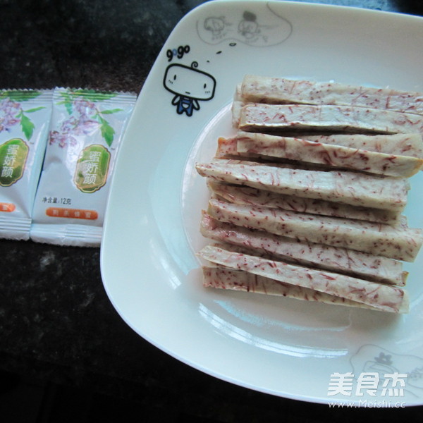 Honey Taro Sticks recipe