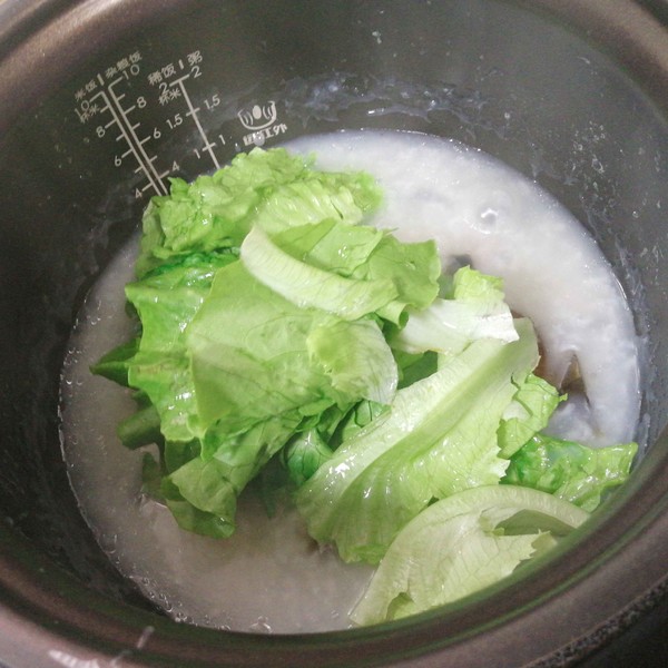 Congee with Preserved Egg and Lean Meat recipe