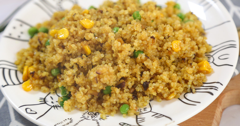 Curry Quinoa Fried Rice recipe