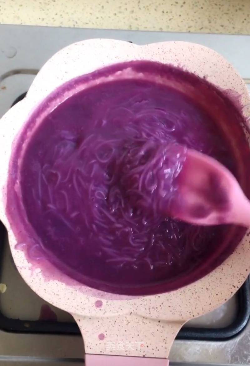 Purple Sweet Potato Noodles recipe