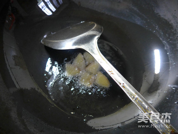 Fried Crab with Kimchi recipe