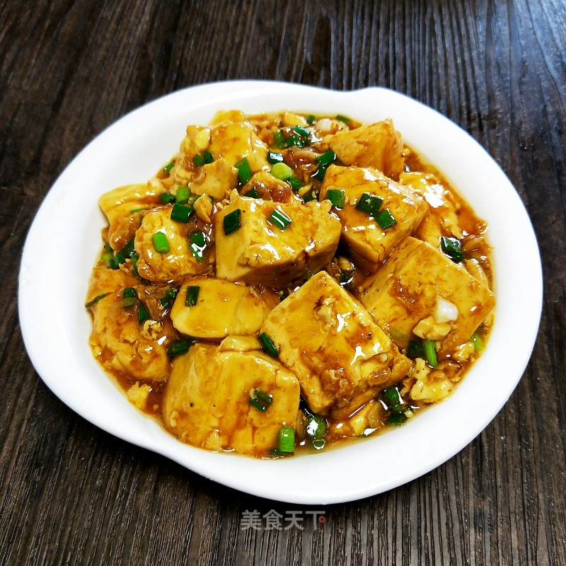 Shrimp Braised Tofu recipe