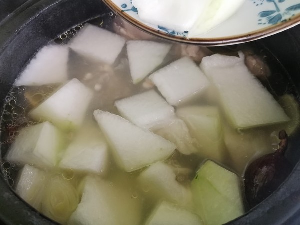 Winter Melon and Barley Soup recipe