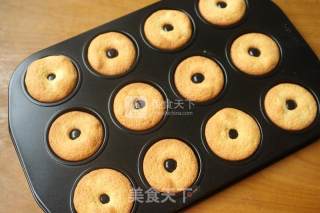 #aca烤明星大赛#doughnut Cake recipe