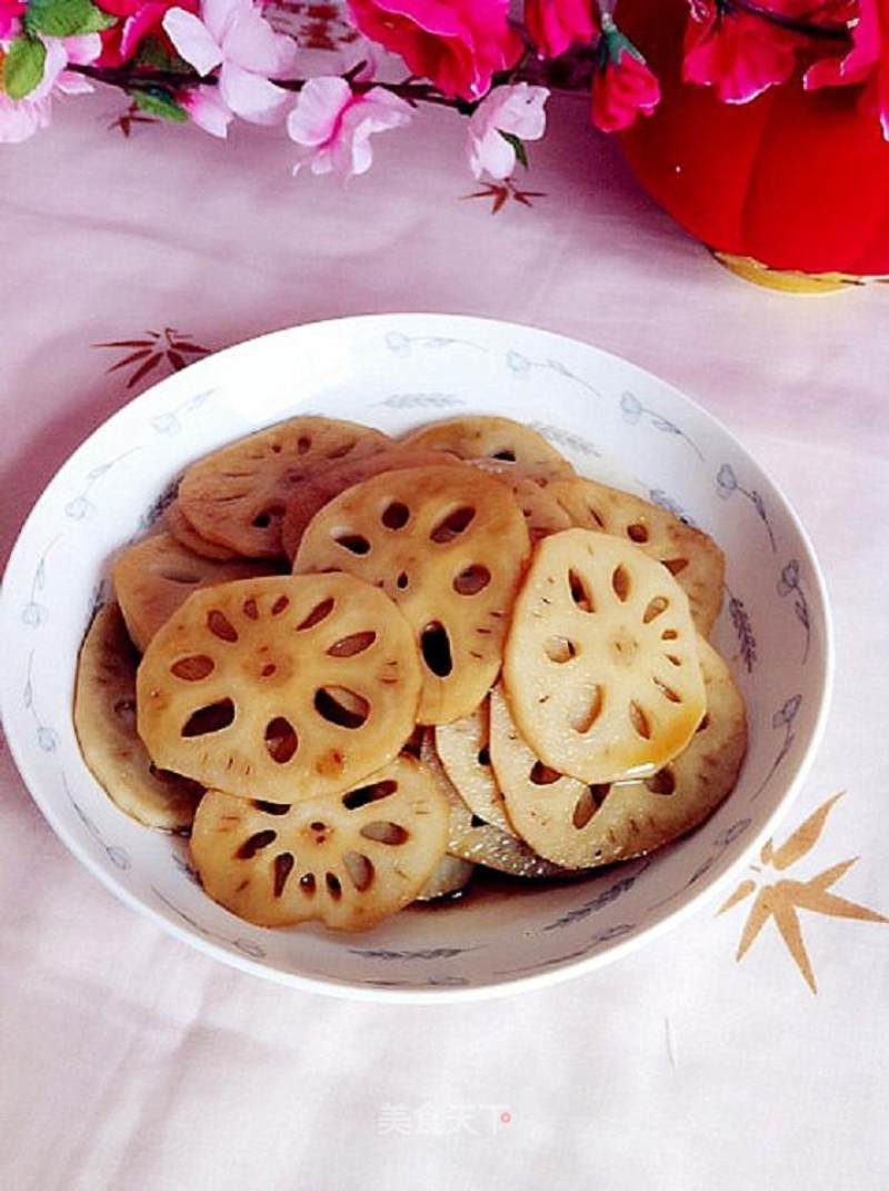 Sweet and Sour Braised Lotus Root