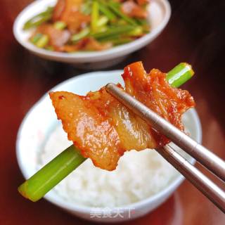 Stir-fried Bacon with Garlic recipe