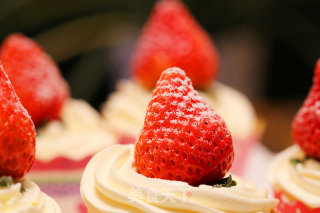Strawberry Cupcakes recipe