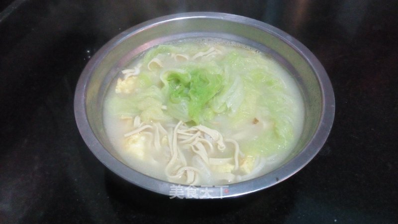 Cabbage Dried Tofu Soup recipe