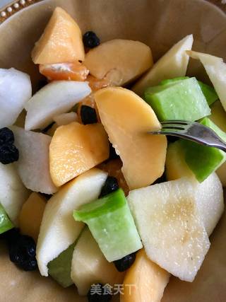 Lemon Honey Fruit Salad recipe
