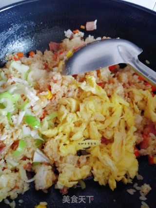 Fried Rice with Bacon and Egg recipe