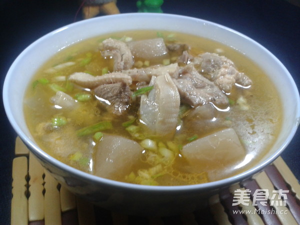 Sour Radish Lao Duck Soup recipe