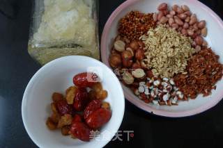 Red Dates, Longan and Multigrain Congee recipe