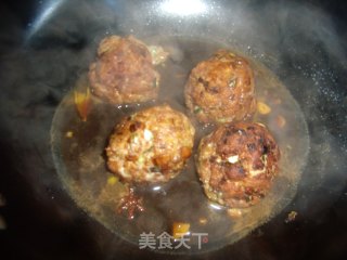 Meat Ball with Soy Sauce recipe