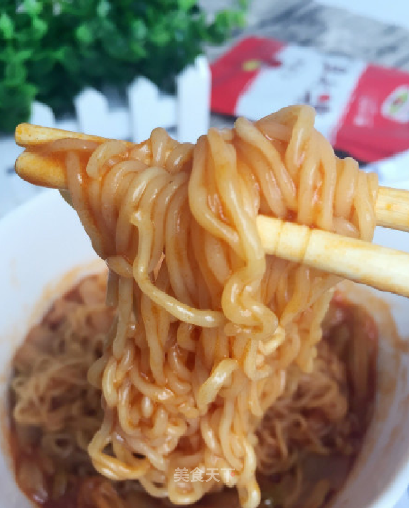 Hongguo's Recipe of Delicious and Appetizing Tomato Sauce Noodle Soup recipe