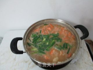 Flavored Shrimp Porridge recipe