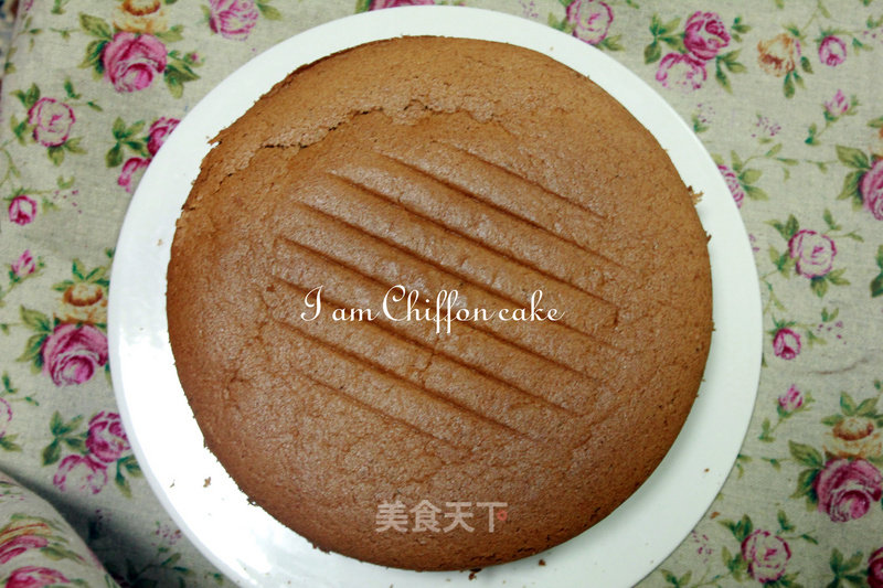 Cocoa Chiffon Cake recipe