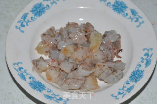 Stir-fried Diced Bun with Shrimp recipe