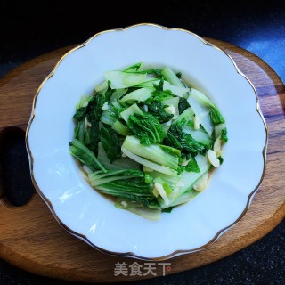 Cabbage with Oyster Sauce recipe