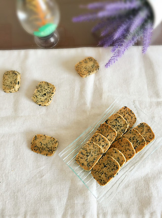 Black Sesame Seaweed Biscuits