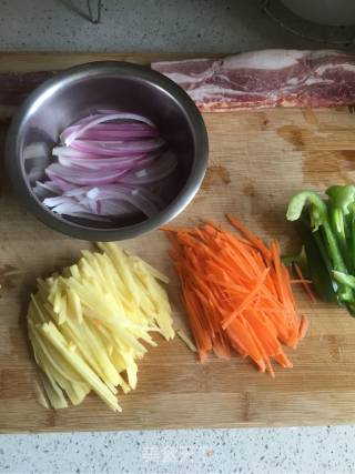 Bacon Vegetable Roll recipe
