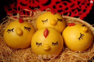 #the 4th Baking Contest and is Love to Eat Festival#little Chicken Steamed Buns recipe