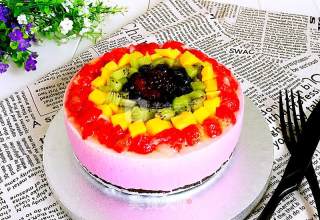 Fruit Rainbow Mousse recipe