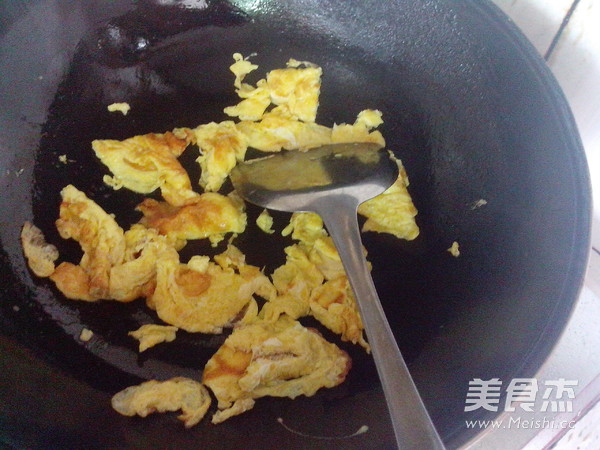 Scrambled Eggs with Okra recipe