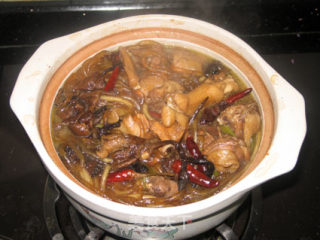 Chicken Stewed with Mushrooms recipe