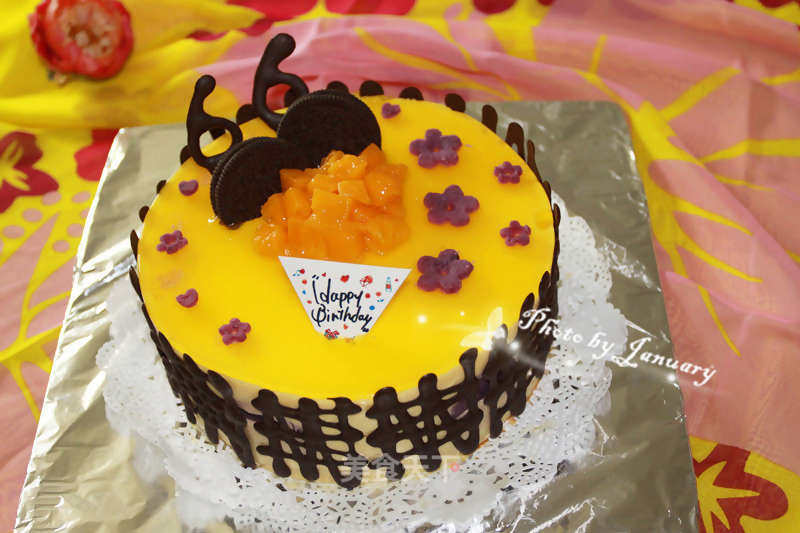Mango Mousse Cake recipe