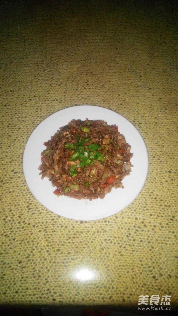 Soy Sauce Fried Rice recipe