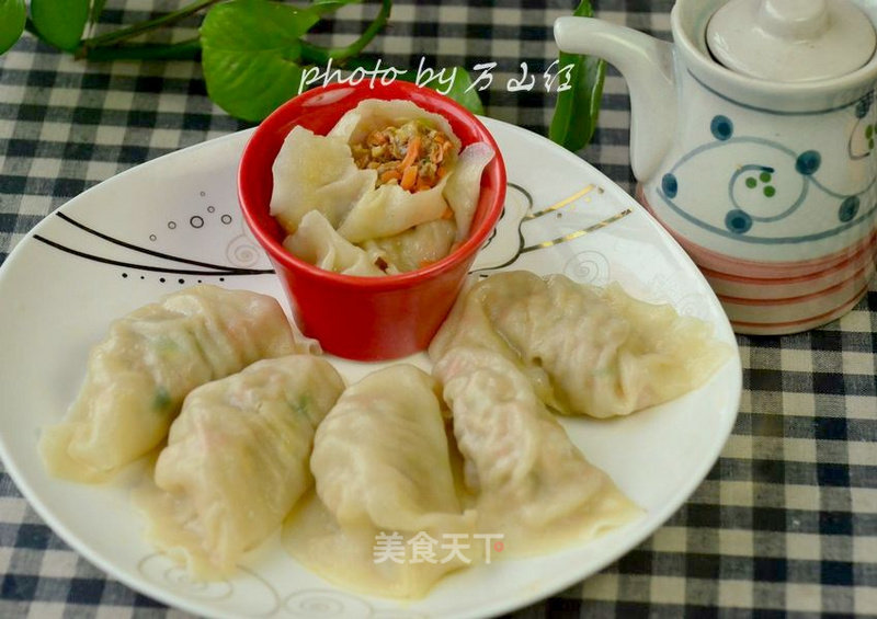 Beef Carrot Dumplings recipe