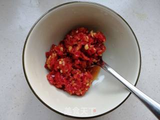 Steamed Chicken Wings with Chopped Pepper recipe