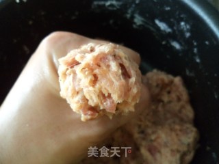 Handmade-mushroom Pork Balls recipe