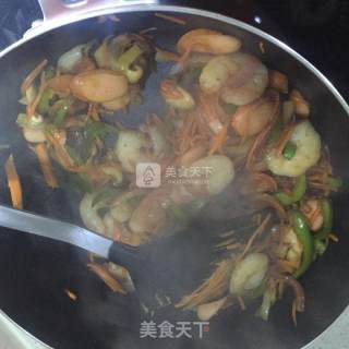 Assorted Fried Noodles recipe