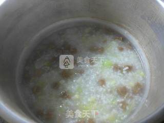 Cabbage Beef Tendon Balls and Rice Porridge recipe