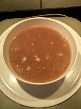 Red Bean Millet Glutinous Rice Peanut Congee recipe