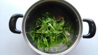 #春食野菜香#small Row Shepherd's Purse Soup recipe