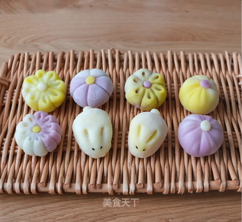 Microwave Snowy Mooncakes recipe