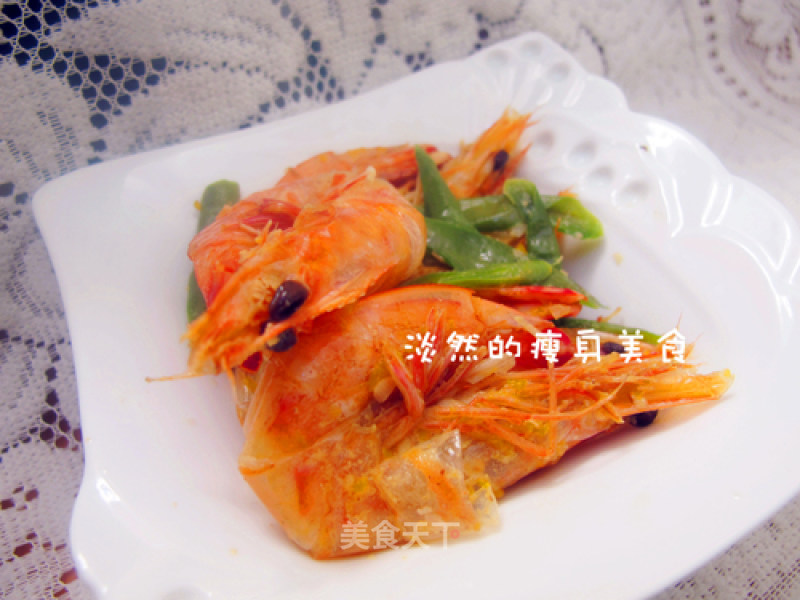 Delicious and Easy to Cook-three Cups of Dry Roasted Prawns recipe