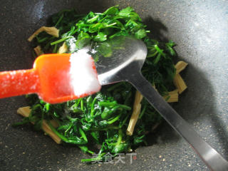 Fried Bean Sprouts with Yuba recipe