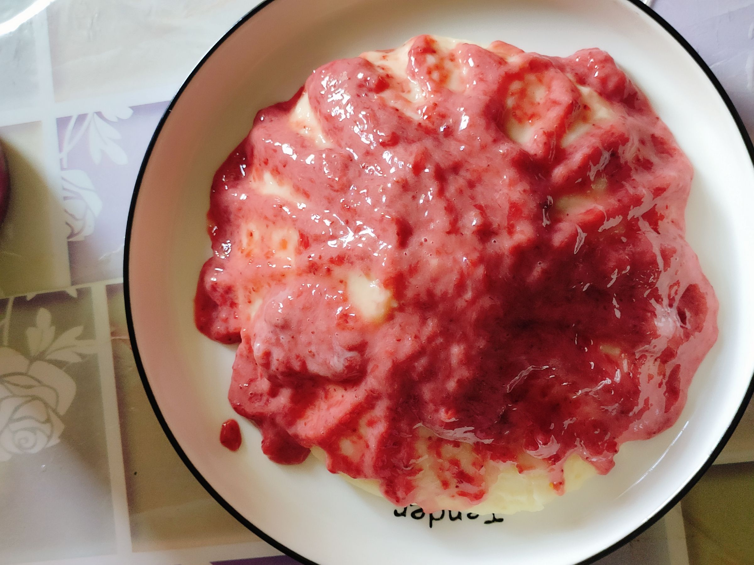 Honey Strawberry Mashed Potatoes recipe