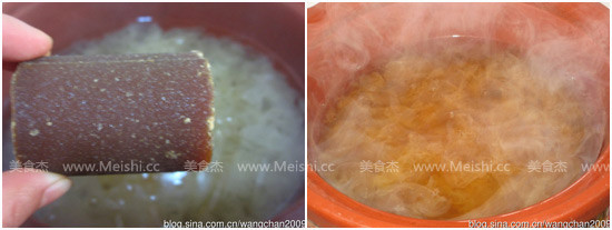 Coconut Sugar Tremella Jade Pearl recipe