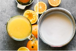 Orange Full of Ice Cream recipe