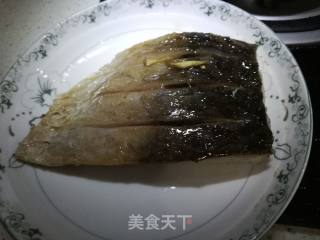 Steamed Fish Cubes with Black Soy Chili recipe