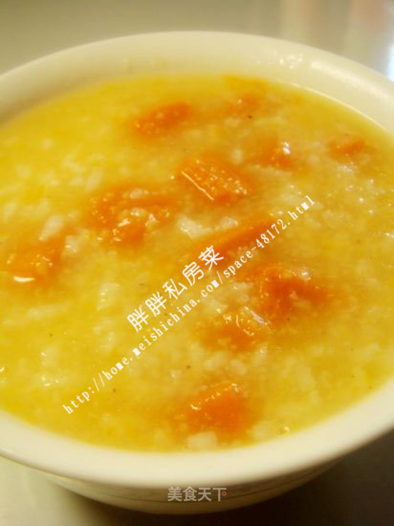 Pumpkin Rice Noodle Porridge recipe