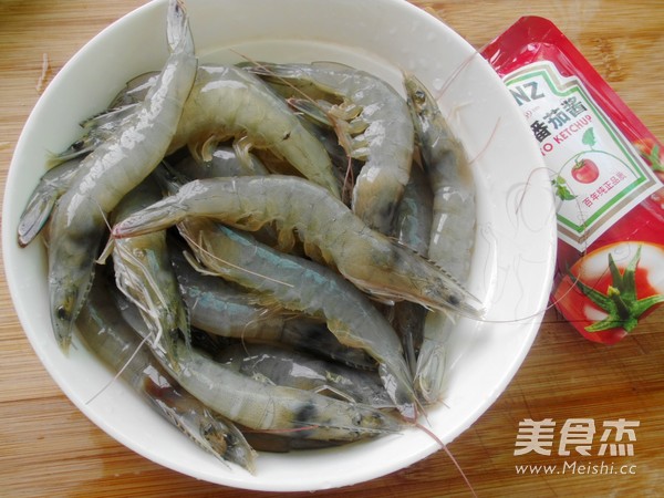 Braised Prawns in Tomato Sauce recipe