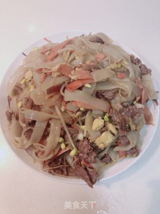 Stir-fried Beef Hor Fun recipe