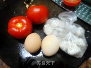 Pork Ball Tomato Egg Drop Soup recipe