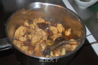 Steamed Chicken with Mushrooms recipe