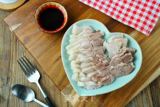 White Sliced Meat with Sauce recipe